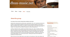 Desktop Screenshot of dhun-music.net
